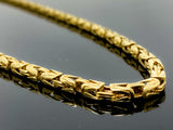 Byzantine Link Necklace (28"/57.6gr/10kt)