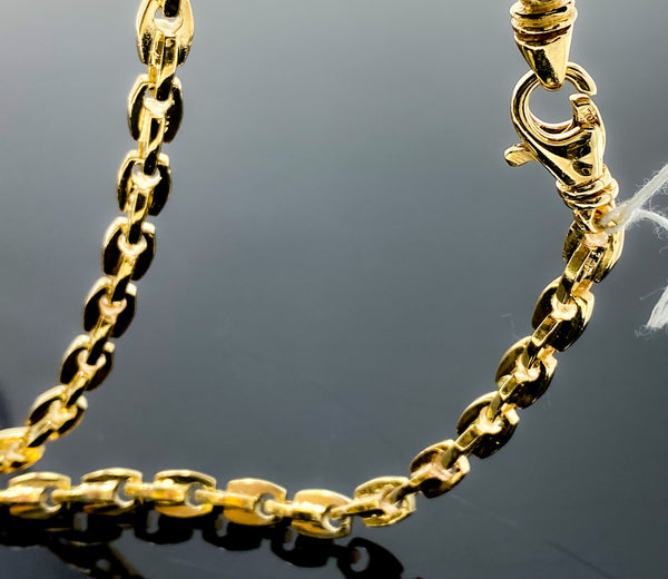 Anchor link shop chain necklace