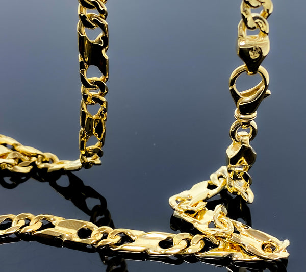 Intertwined Fancy Figaro Link Necklace (28