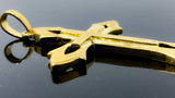 Cross Pendant Two Intertwined (10.8gr/10kt)