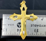 Cross Pendant Two Intertwined (10.8gr/10kt)