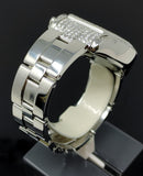 Cartier Roadster Chrono XL with 6.77 Carat Double Diamond Bezel Men's Watch