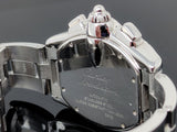 Cartier Roadster Chrono XL with 6.77 Carat Double Diamond Bezel Men's Watch