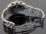 Cartier Roadster Chrono XL with 6.77 Carat Double Diamond Bezel Men's Watch