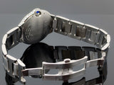 Cartier Ballon Bleu 42mm with 7.90ct Double Diamond Bezel Steel Men's Watch