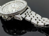 Breitling Bentley 6.75 Chronograph Men's Watch with Approx. 25 Carat of Diamonds
