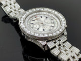 Breitling Bentley 6.75 Chronograph Men's Watch with Approx. 25 Carat of Diamonds