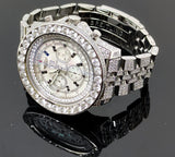 Breitling Bentley 6.75 Chronograph Men's Watch with Approx. 25 Carat of Diamonds