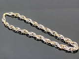 Spiral Dual-Tone Necklace (16"/16.5gr/18kt)