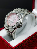 Breitling Starliner A71340 Pink MOP Diamond-Encrusted Ladies' Watch