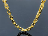 Hermès Style Link Necklace (34"/202g/10kt)