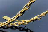 Hermès Style Link Necklace (34"/202g/10kt)