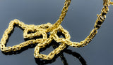 Byzantine Link Necklace (28"/83.3gr/10kt)