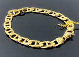 Gucci Mariner Style Link Bracelet (8.5"/22.7gr/10kt)