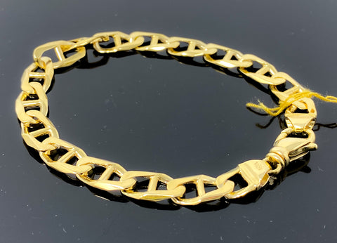 Gucci Mariner Style Link Bracelet (8.5"/22.7gr/10kt)