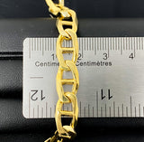 Gucci Mariner Style Link Bracelet (8.5"/22.7gr/10kt)