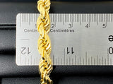 Rope Link Necklace (28"/140.3g/10kt)