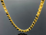 Cordon Link Necklace (26"/49.7gr/10kt)