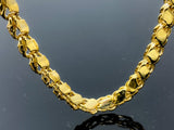 Cordon Link Necklace (26"/49.7gr/10kt)