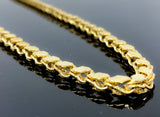 Cordon Link Necklace (26"/49.7gr/10kt)