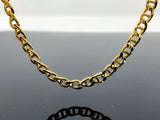 Diamond Cut Mariner Link Necklace