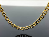 Diamond Cut Mariner Link Necklace