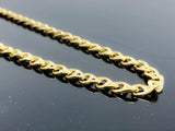 Diamond Cut Mariner Link Necklace