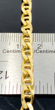 Diamond Cut Mariner Link Necklace