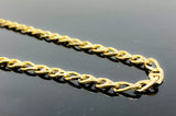 Diamond Cut Mariner & Elongated Oval Link Necklace