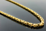 Byzantine Link Necklace (28"/57.6gr/10kt)