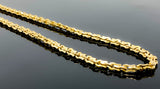 Sharp Edge Omega Link Necklace