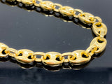 Gucci Mariner Style Oval Link Necklace