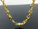 Gucci Mariner Style Oval Link Necklace