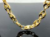 Gucci Mariner Style Oval Link Necklace
