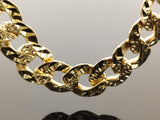 Diamond Cut Cuban Curb Link Necklace (26"/52g/10kt)