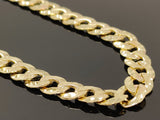 Diamond Cut Cuban Curb Link Necklace 52gr