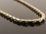 Intertwined Fancy Link Necklace (26"/98.2gr/10kt)