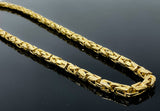 Byzantine Link Necklace (28"/160.1gr/10kt)