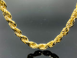 Rope Link Necklace 77.8gr (28"/77.8g/10kt)