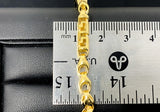 Greek Fancy Bullet Link Necklace 61.4gr