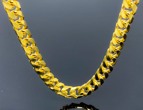 Cuban Curb Link Necklace (26.5"/44.2g/10kt)