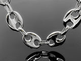 Gucci Mariner Style Link Necklace (32"/194.5gr/10kt/WG)