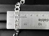 Cuban Curb Link Necklace (20"/24gr/10kt/WG)