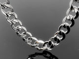 Cuban Curb Link Necklace (20"/24gr/10kt/WG)