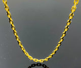 Hermès Style Link Necklace (22"/24.5g/14kt)