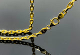 Hermès Style Link Necklace (22"/24.5g/14kt)