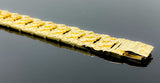 Gold Nugget Link Bracelet 40gr
