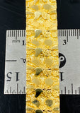 Gold Nugget Link Bracelet 40gr