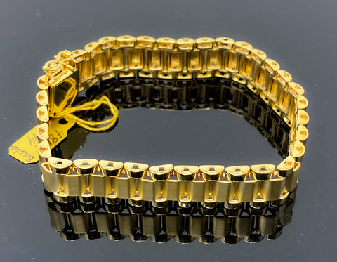 Rolex chain 24k hotsell
