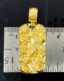 Skull Nugget Style Pendant (14gr/10kt)